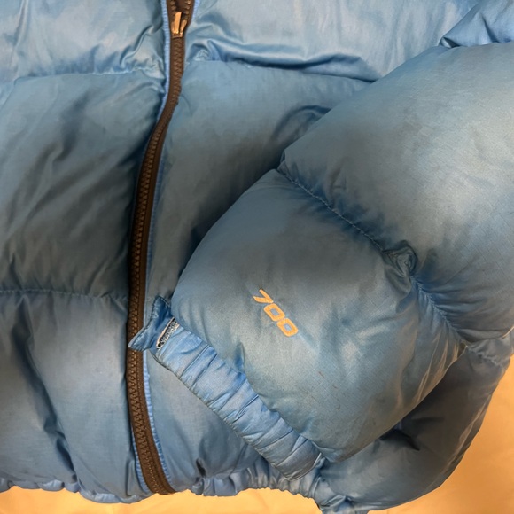 Blue North Face 1996 Retro Nuptse Jacket - Picture 4 of 5